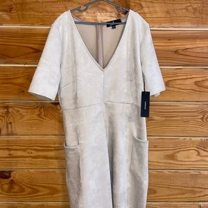 Tan suede Lulu’s dress